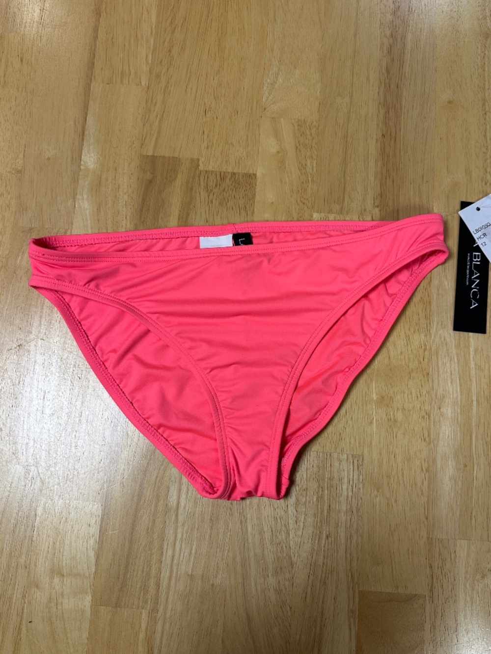 La Blanca Womens Hot Coral Bottom NWT 12